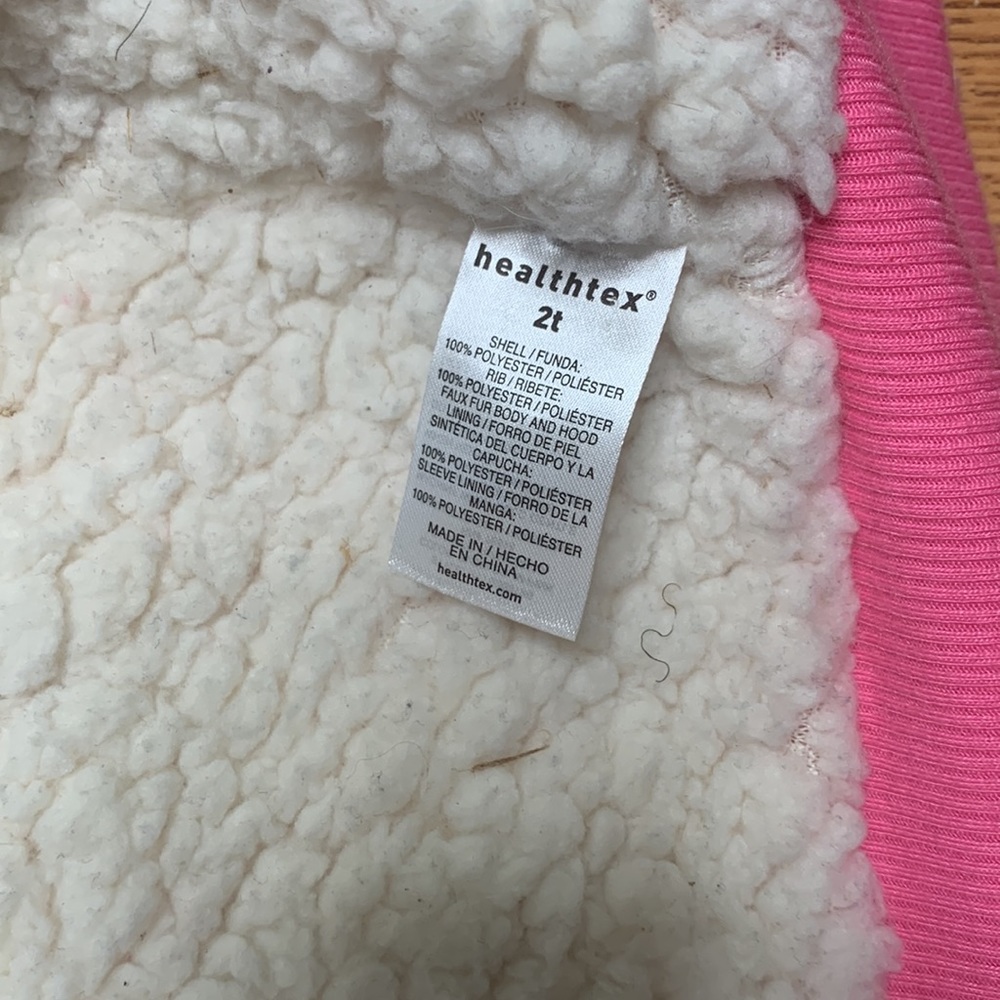 Girls 2t Pink Fatigue Jacket - Picture 3 of 4